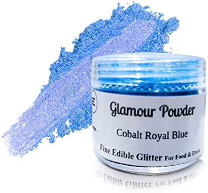 EasySweetz Edible Glitter | 5 Gram Edible Glitter Dust | 100% Edible Glitter for Cakes, Cupcakes, Cake Pops, Sugar Cookies, Drinks, Dessert | Vegan Glitter | KOSHER Certified (Cobalt Royal Blue)