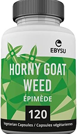 EBYSU Horny Goat Weed – Workout Supplement - 120 Capsules